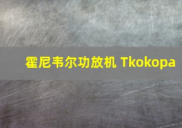 霍尼韦尔功放机 Tkokopa